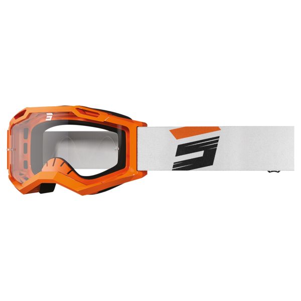 Motocross Goggles SHOT Assault 2.0 Claw Neon Orange Glossy