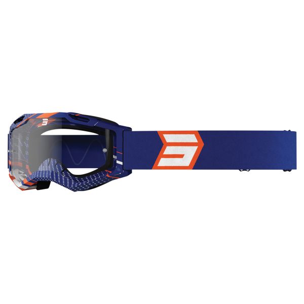 Motocross Goggles SHOT Assault 2.0 Drop Orange
