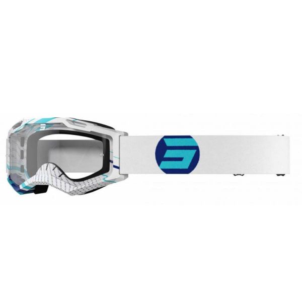 Motocross Goggles SHOT Assault 2.0 Focus Blue