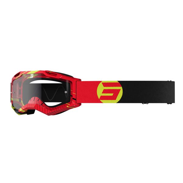 Motocross Goggles SHOT Assault 2.0 Focus Red