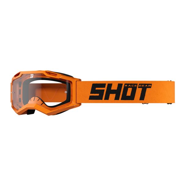 Motocross Goggles SHOT Assault 2.0 Neon Orange