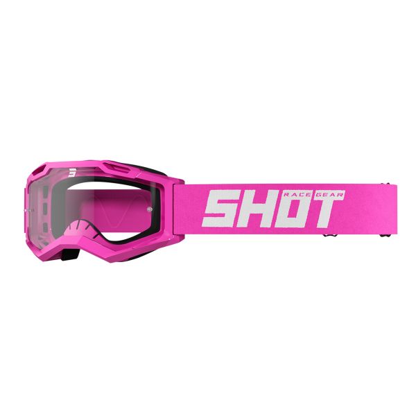 Motocross Goggles SHOT Assault 2.0 Neon Pink