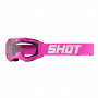 Motocross Goggles SHOT Assault 2.0 Neon Pink