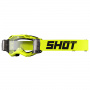 Motocross Goggles SHOT Assault 2.0 Neon Yellow Roll-Off