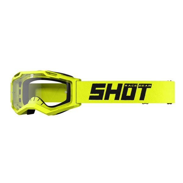 Motocross Goggles SHOT Assault 2.0 Neon Yellow Motocross Goggles SHOT Assault 2.0 Neon Yellow
