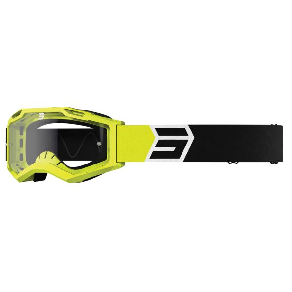 Motocross Goggles SHOT Assault 2.0 Solar Neon Yellow