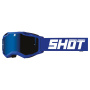 Motocross Goggles SHOT Assault 2.0 Solid Iridium Blue Reflex Glossy