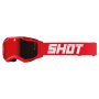 Motocross Goggles SHOT Assault 2.0 Solid Iridium Red Glossy