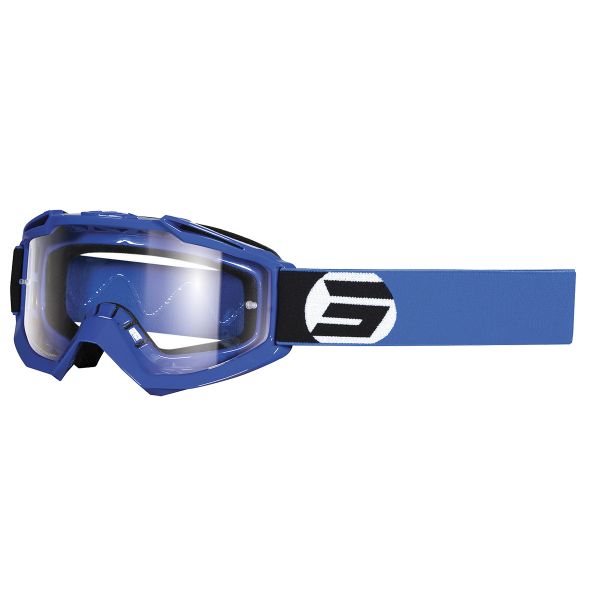 Motocross Goggles SHOT Assault Symbol Blue Glossy