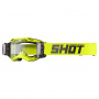 Motocross Goggles SHOT Iris 2.0 Neon Yellow Roll-Off