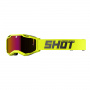 Motocross Goggles SHOT Iris 2.0 Neon Yellow