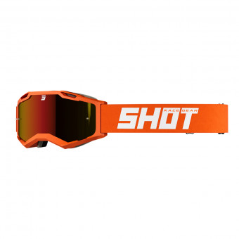 Motocross Goggles SHOT Iris 2.0 Orange Matt Motocross Goggles SHOT Iris 2.0 Orange Matt