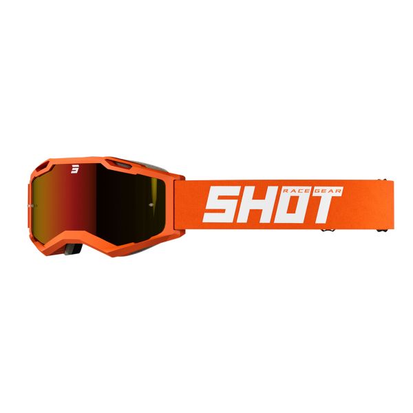 Motocross Goggles SHOT Iris 2.0 Orange Matt
