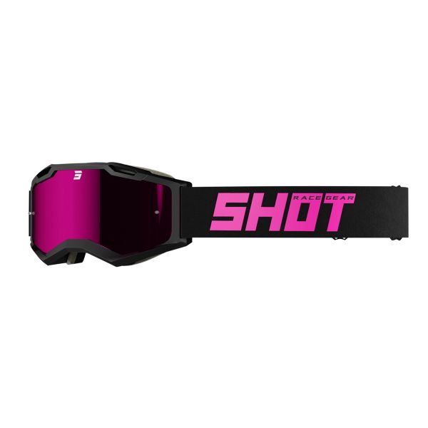Motocross Goggles SHOT Iris 2.0 Pink Matt