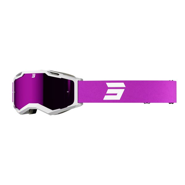Motocross Goggles SHOT Iris 2.0 Tech Purple