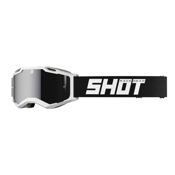 Motocross Goggles SHOT Iris 2.0 White