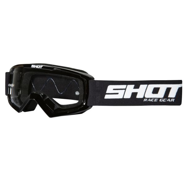 Motocross Goggles SHOT Rocket Black Kid