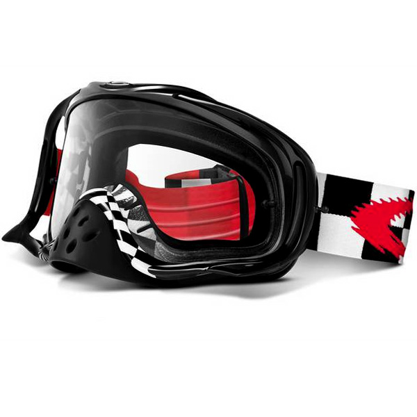Motocross Goggles Oakley Crowbar MX Cheked Out