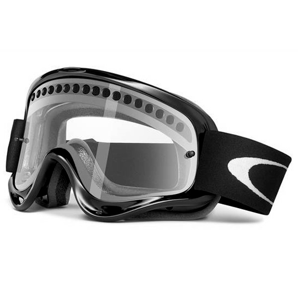 Motocross Goggles Oakley O Frame MX Enduro Vented Jet Black