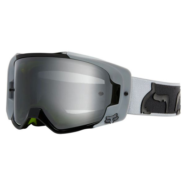 Motocross Goggles FOX Vue X Light Grey Chrome Mirror Lens Motocross Goggles FOX Vue X Light Grey Chrome Mirror Lens