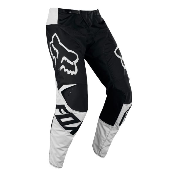 FOX 180 Race Black White Pant Kid 001