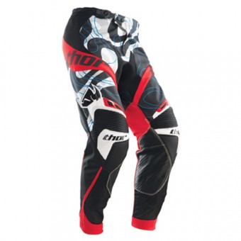 Motocross Trousers Thor Core Red Mod Pant