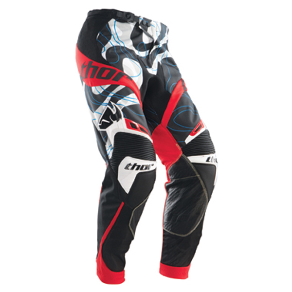 Motocross Trousers Thor Core Red Mod Pant