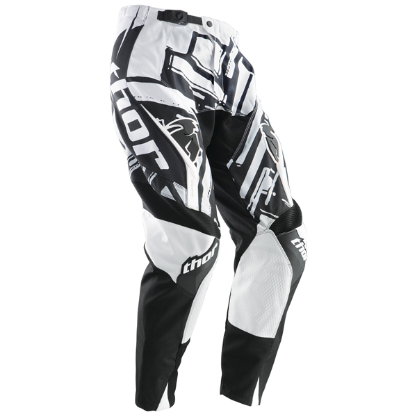 Motocross Trousers Thor Phase Black Slab Pant