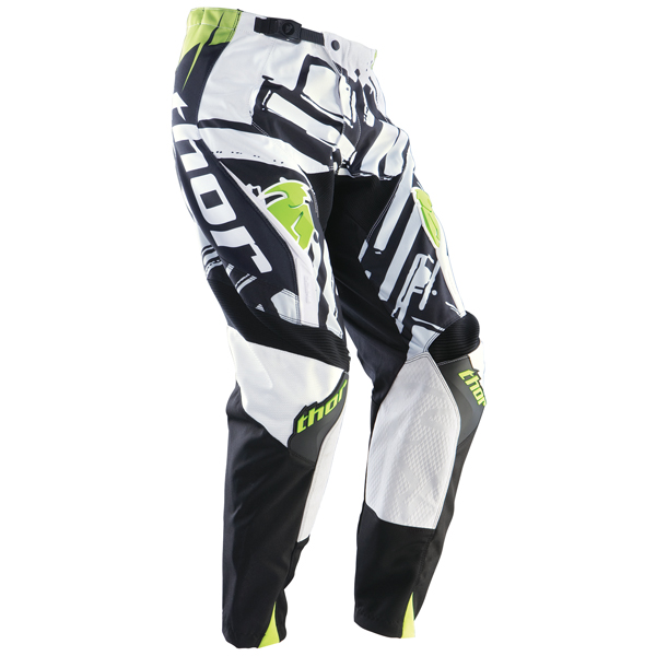 Motocross Trousers Thor Phase Green Slab Pant