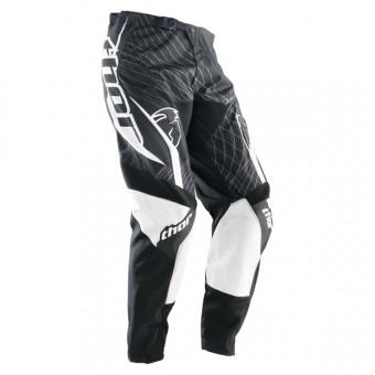 Motocross Trousers Thor Phase Black Spiral Pant