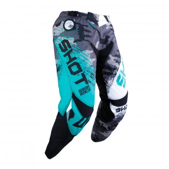 SHOT Contact Counter White Green Pant