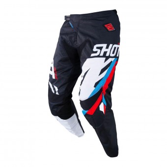Motocross Trousers SHOT Contact Score Black Blue Red Pant
