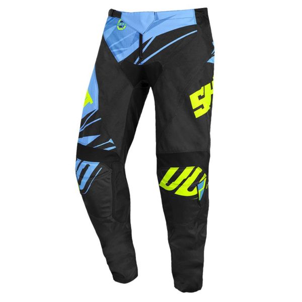 Motocross Trousers SHOT Devo Ventury Cyan Neon Yellow Pant