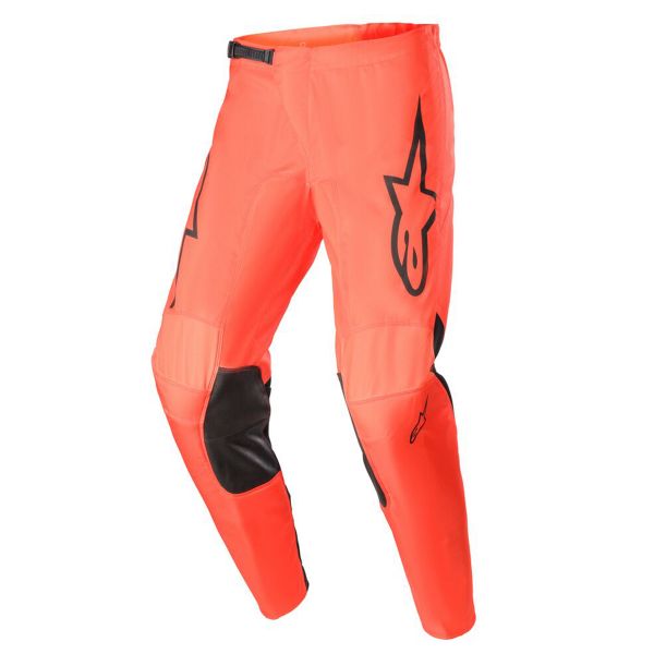 Motocross Trousers Alpinestars Fluid Lurv Hot Orange Black Pant