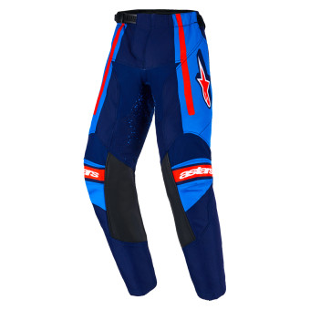 Motocross Trousers Alpinestars Kids Racer Nomur Pants Dark Navy Orange Ucla Blue