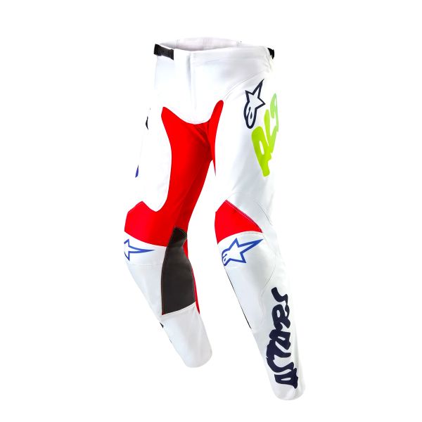 Motocross Trousers Alpinestars Racer Hana White Multicolor Pant