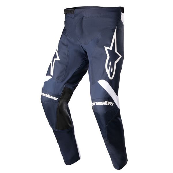 Motocross Trousers Alpinestars Racer Hoen Night Navy White Pant