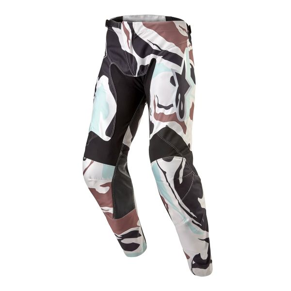 Motocross Trousers Alpinestars Racer Tactical Iron Camo Dust Grey Pant