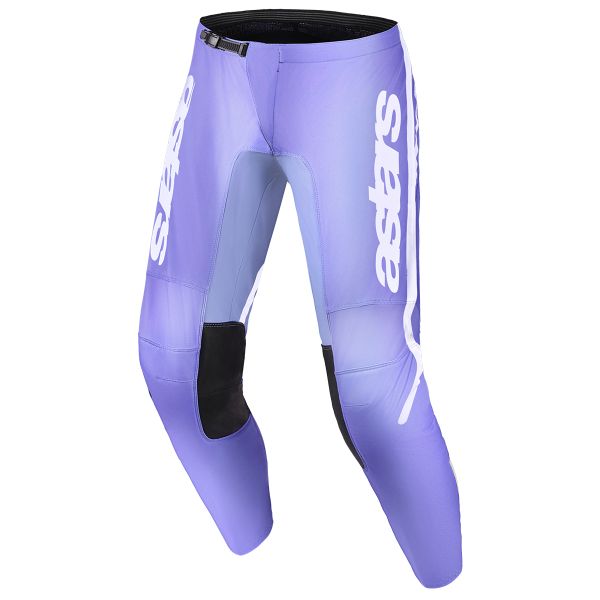 Motocross Trousers Alpinestars Stella Fluid Apex Pants Violet White