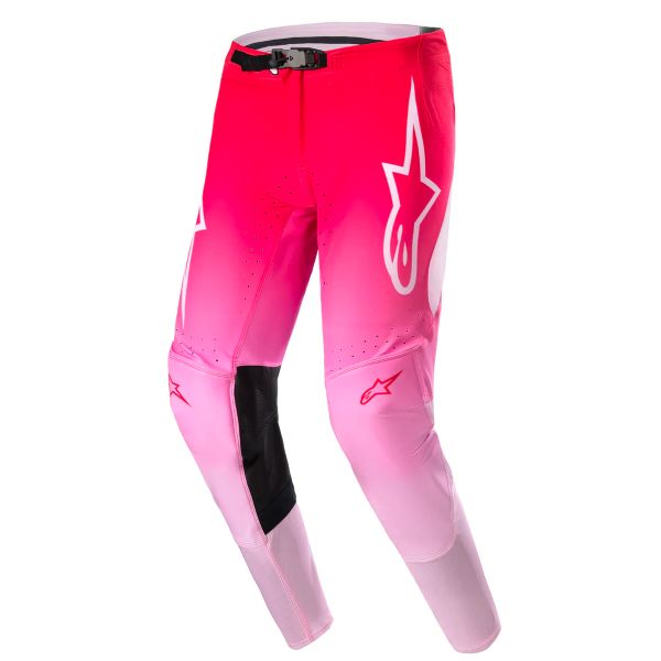 Motocross Trousers Alpinestars Supertech Dade Red Berry Lilac Pant