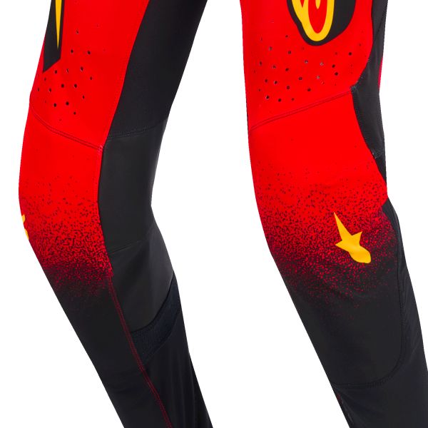 Alpinestars Supertech Scenz Pants Red Black Yellow