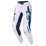 Motocross Trousers Alpinestars Supertech Vista Pants Light Gray Yellow Fluo Blue
