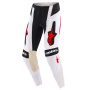 Motocross Trousers Alpinestars Techstar Knif Pants Black White Red
