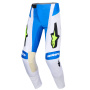 Motocross Trousers Alpinestars Techstar Knif Pants Ucla Blue Black Yellow Fluo