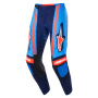 Motocross Trousers Alpinestars Techstar Nomur Pants Dark Navy Orange Ucla Blue