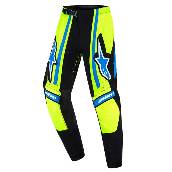 Motocross Trousers Alpinestars Youth Supertech Nomur Pants Dk Navy Yllw FL Ucla Blue