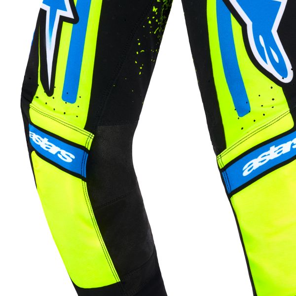 Alpinestars Youth Supertech Nomur Pants Dk Navy Yllw FL Ucla Blue