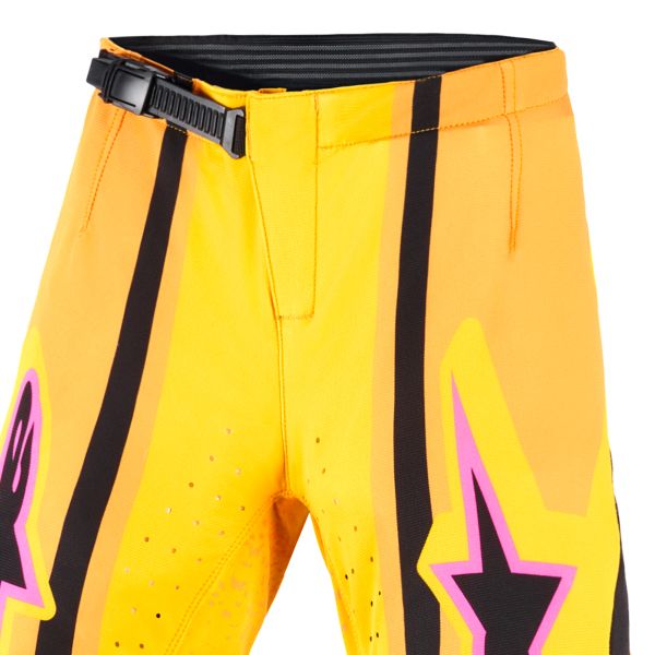 Alpinestars Youth Supertech Nomur Pants Orange Yellow Pink