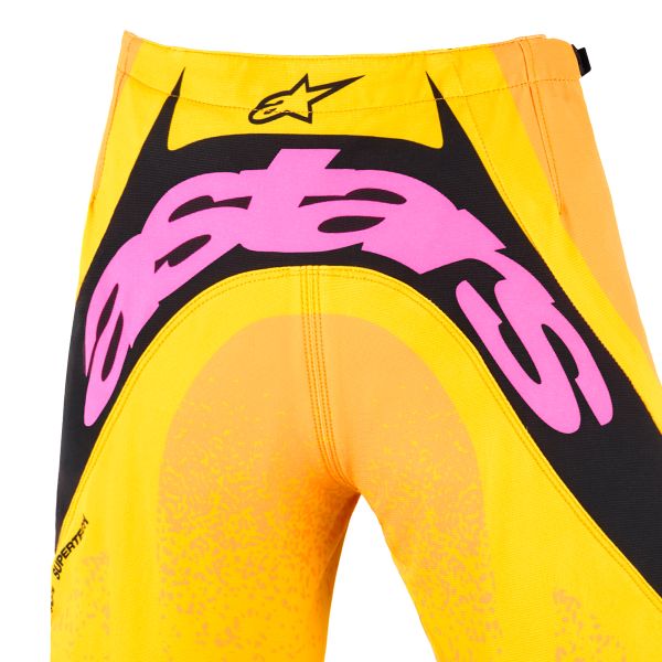 Alpinestars Youth Supertech Nomur Pants Orange Yellow Pink