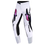 Motocross Trousers Alpinestars Youth Supertech Vista Pants White Purple Black